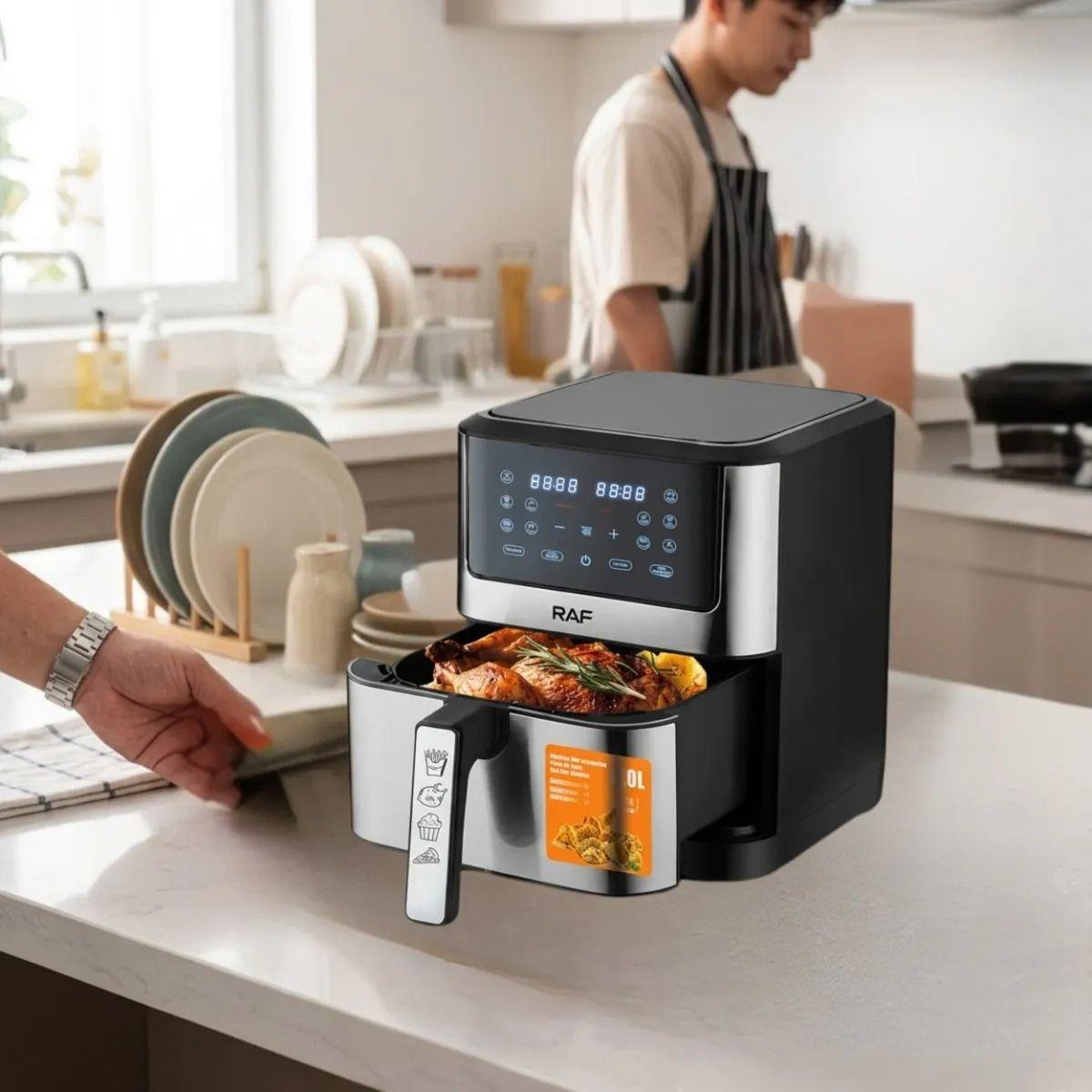 Freidora Aire Digital Multifunción Cocina Hogar Premium ALJ-6