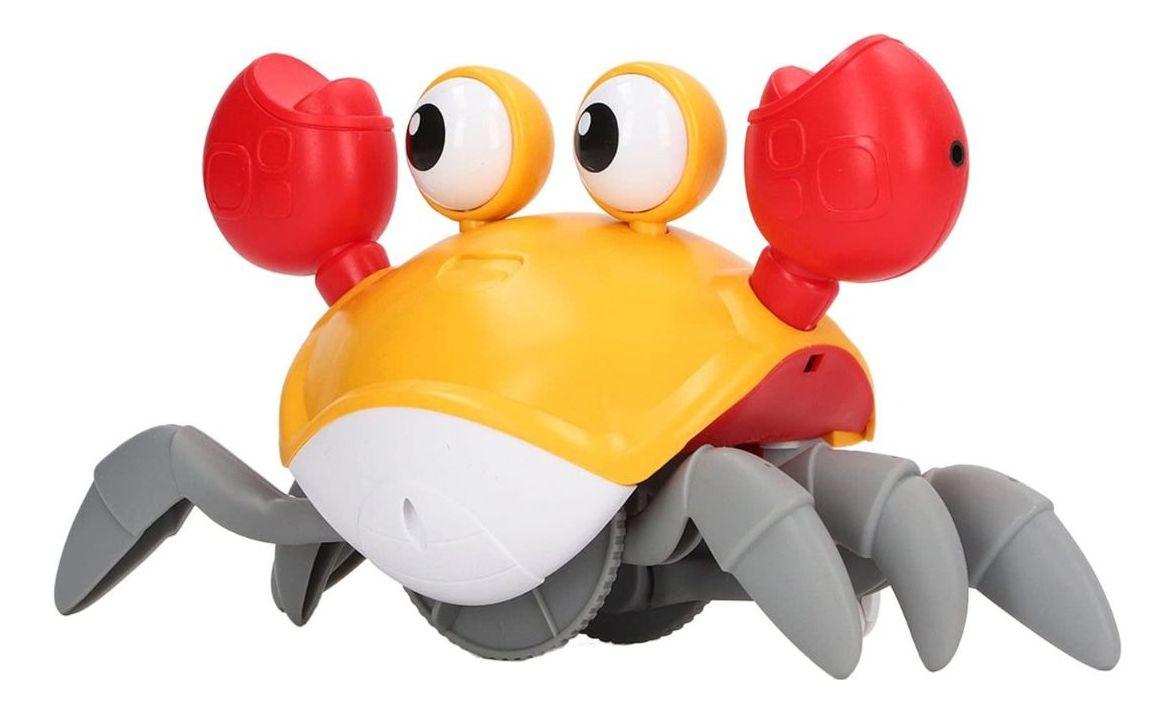 JUGUETE MUÑECO CANGREJO GATEANTE INTERACTIVO BEBE LAU-5