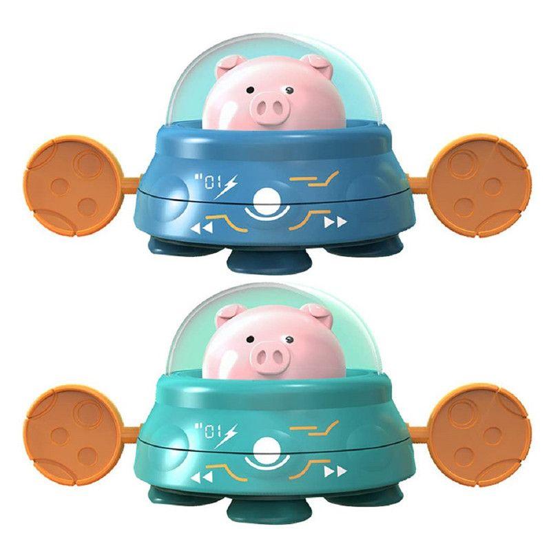 Set 3 Juguetes Baño Cuerda Chanchito Diversion Niños Lau-4