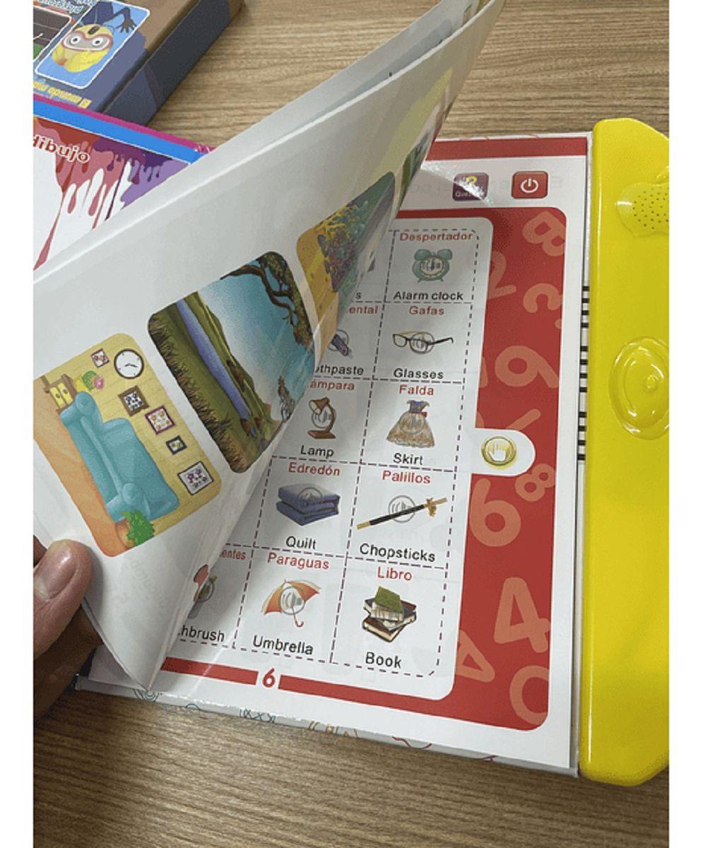 Libro Electrónico Interactivo Bilingüe Aprendizaje Niños Lau-5