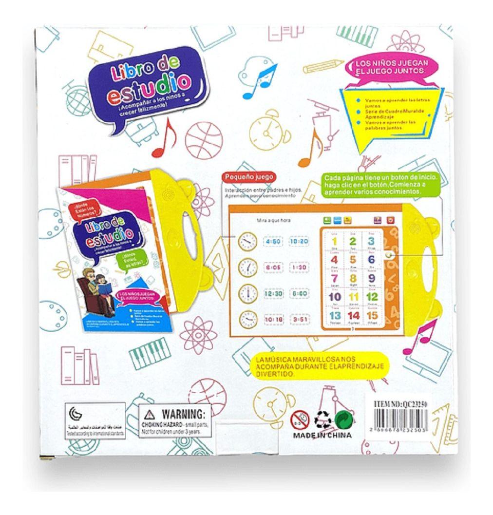 Libro Electrónico Interactivo Bilingüe Aprendizaje Niños Lau-6