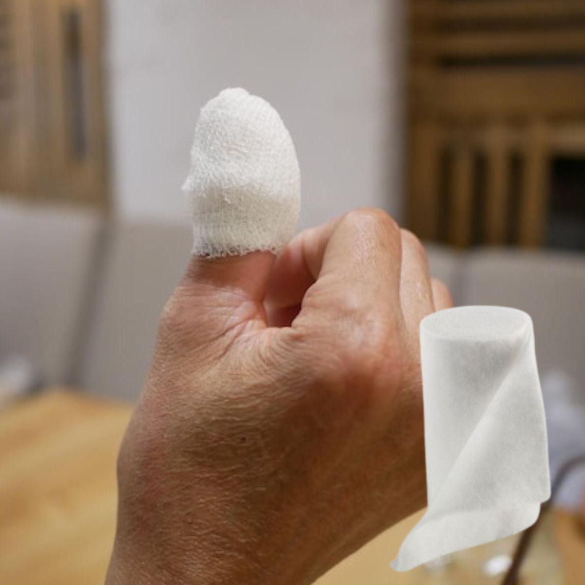 VENDA YESO MEDICA NO ADHESIVA HIPOALARGENICA RESISTENTE LAU-8