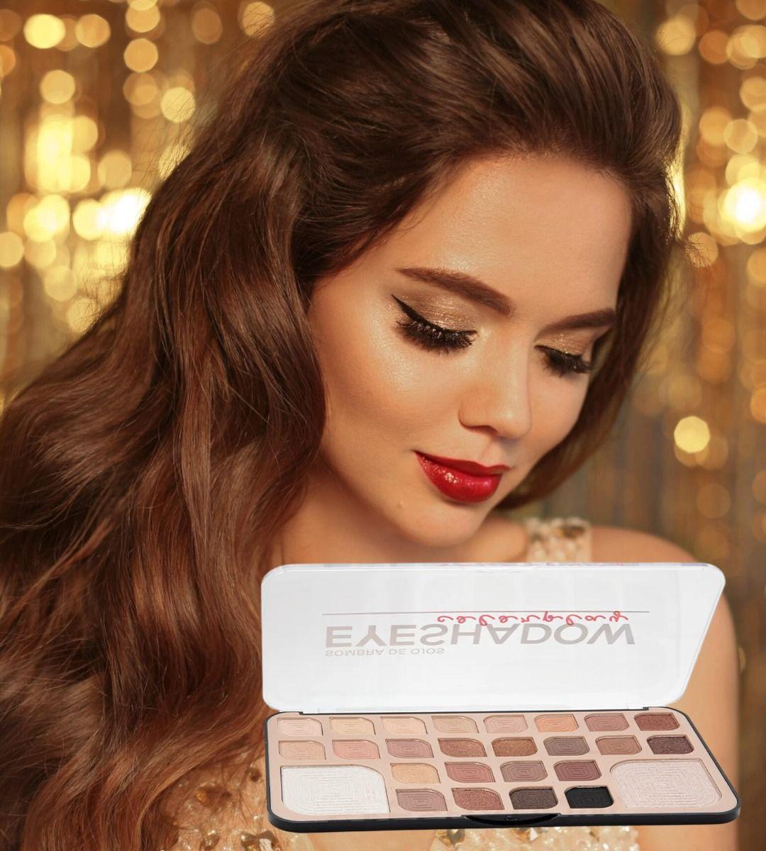Sombra Ojos Paleta Cobertura Vibrante Suave Duradera Jhn-5
