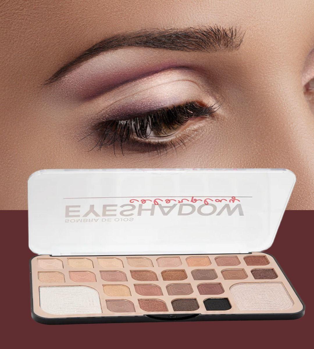 Sombra Ojos Paleta Cobertura Vibrante Suave Duradera Jhn-7