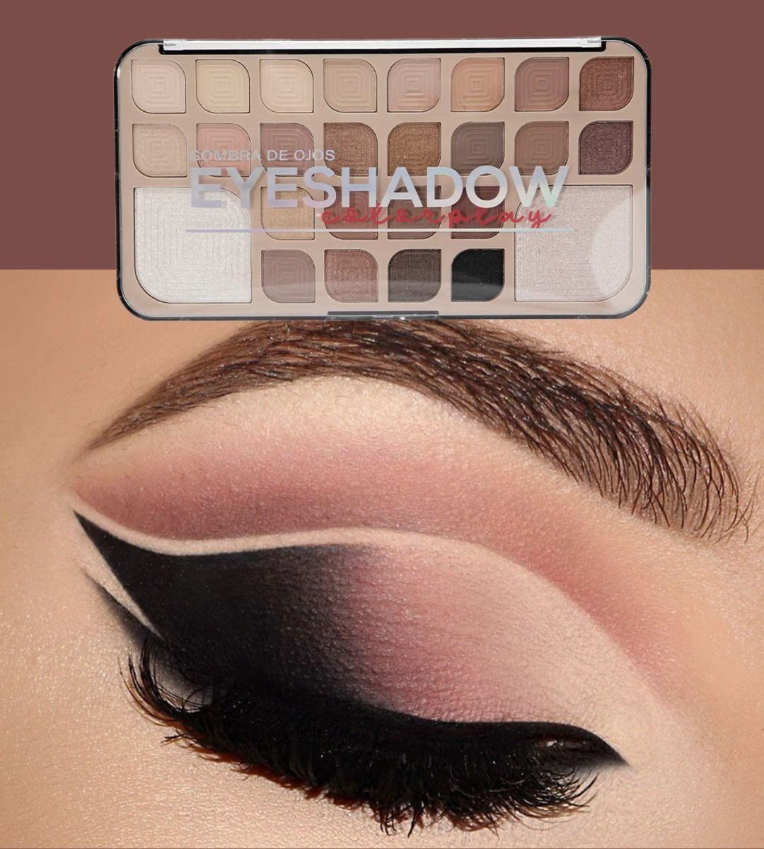 Sombra Ojos Paleta Cobertura Vibrante Suave Duradera Jhn-8