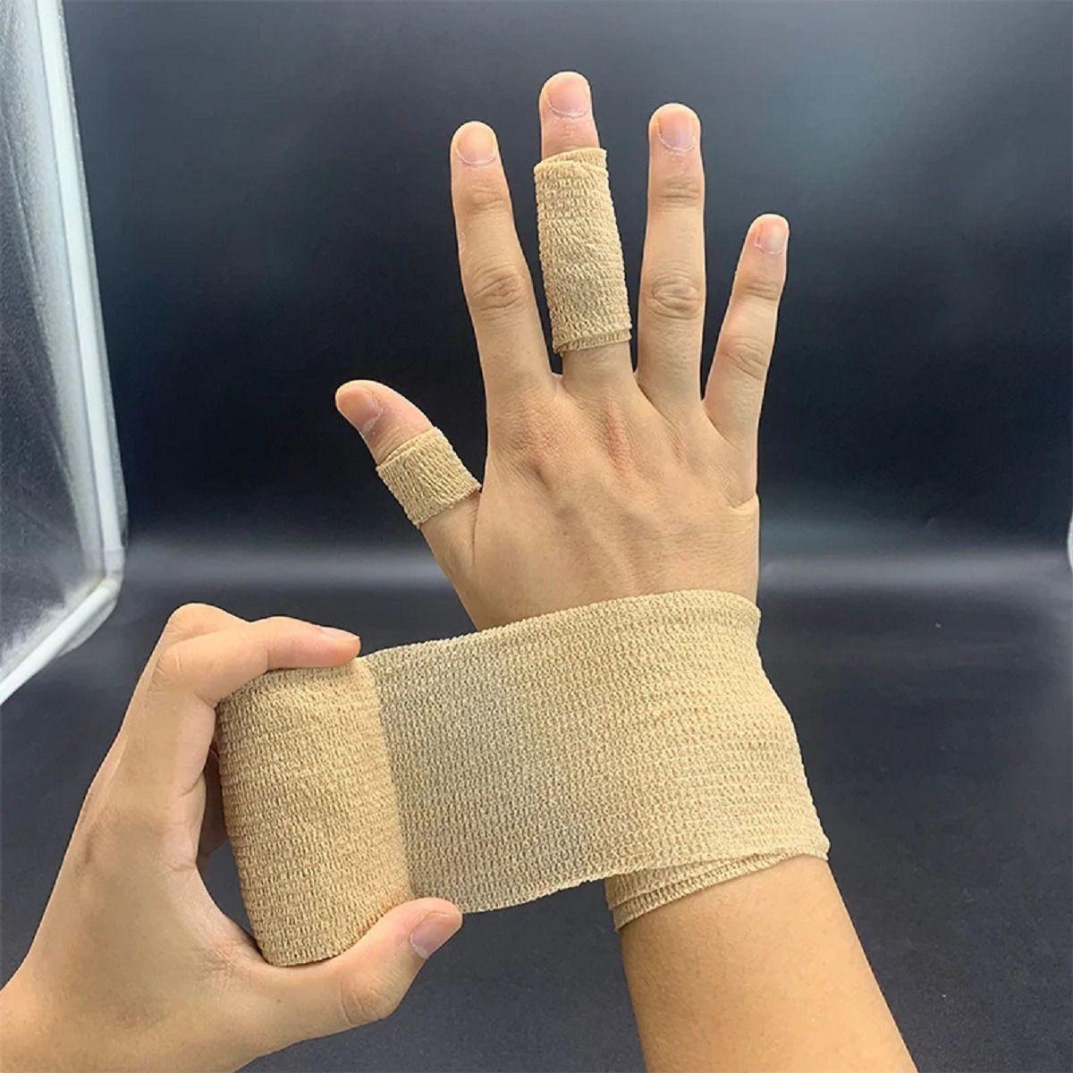 Venda Tubular Elastica Medicinal Autoadhesivo 12cmx10M Lau-4