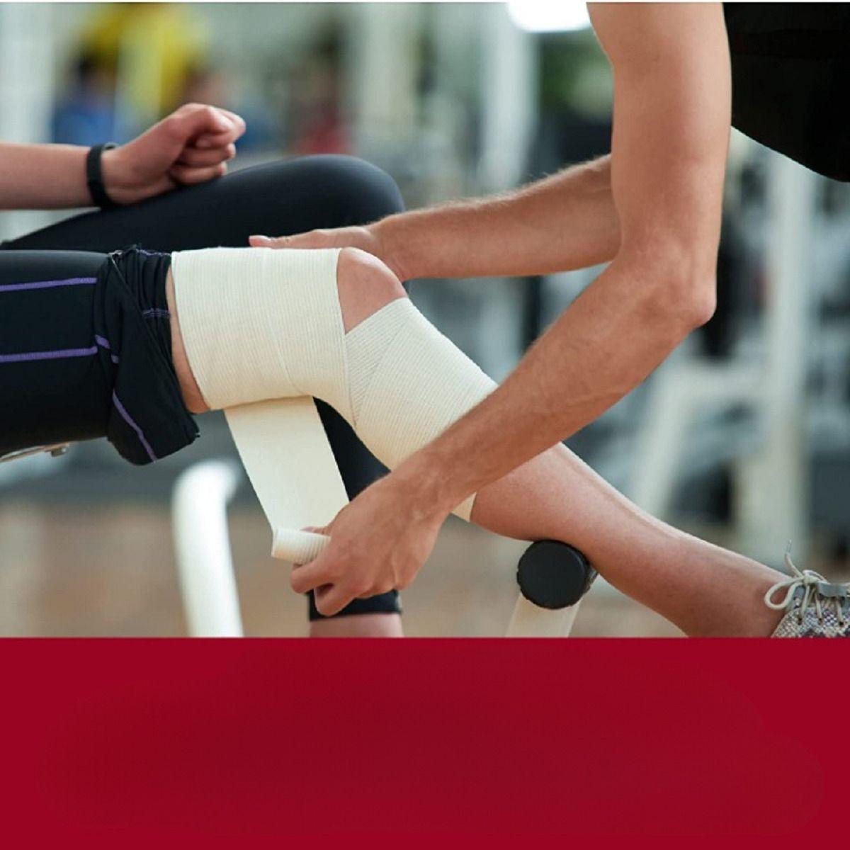 Venda Tubular Elastica Medicinal Autoadhesivo 12cmx10M Lau-5