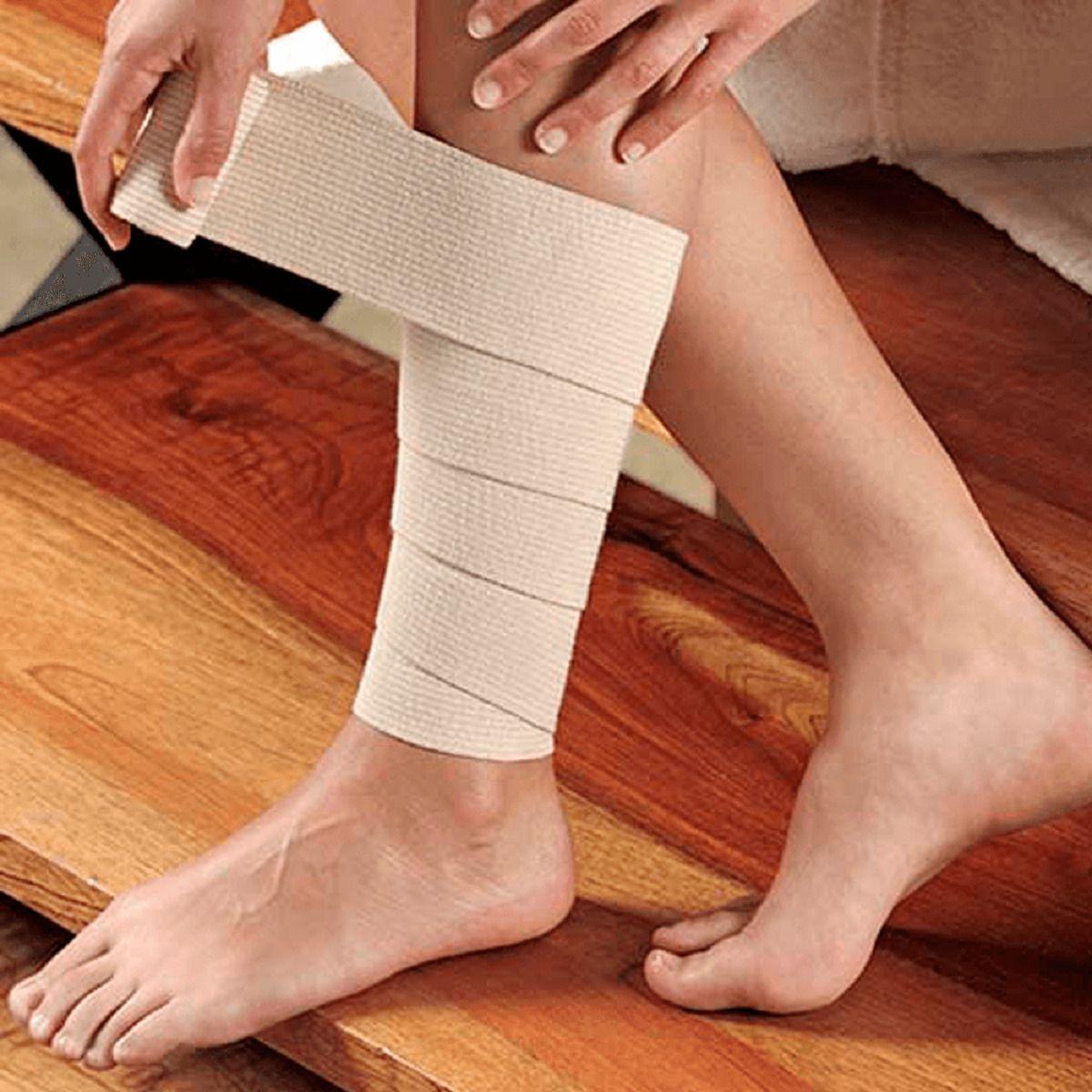 Venda Tubular Elastica Medicinal Autoadhesivo 12cmx10M Lau-6