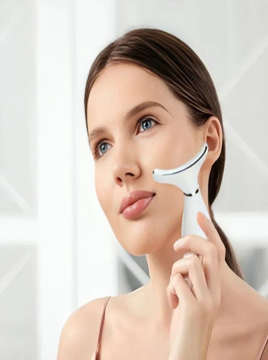 Masajeador Portatil Facial Cuello Fototerapia Belleza Lau-2