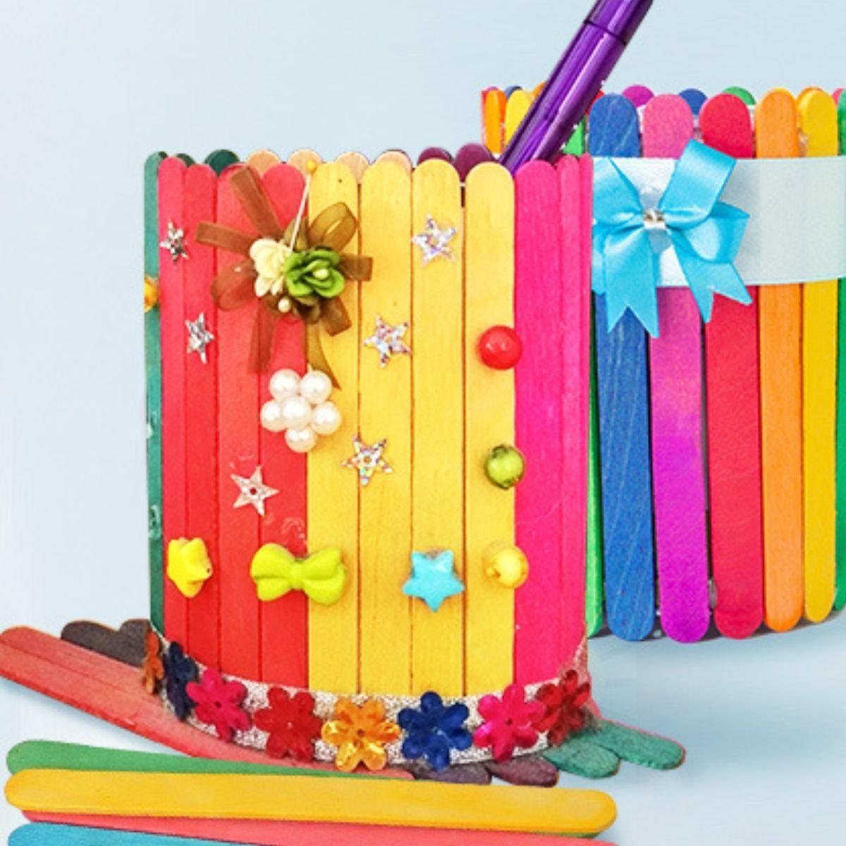 SET 8 PACK PALETAS DE COLORES DEPILACION ACTIVIDADES LAU-7
