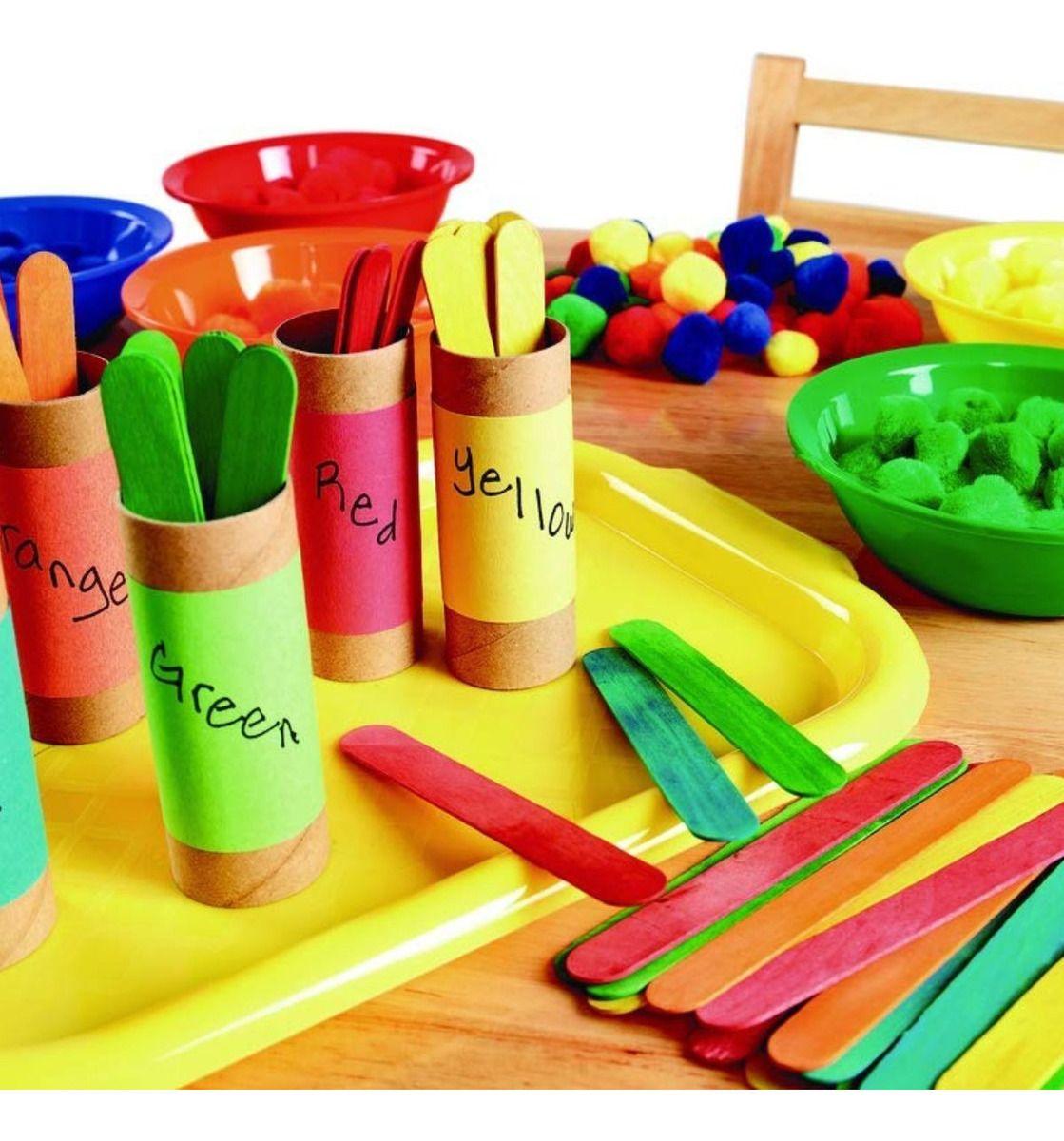 SET 8 PACK PALETAS DE COLORES DEPILACION ACTIVIDADES LAU-9