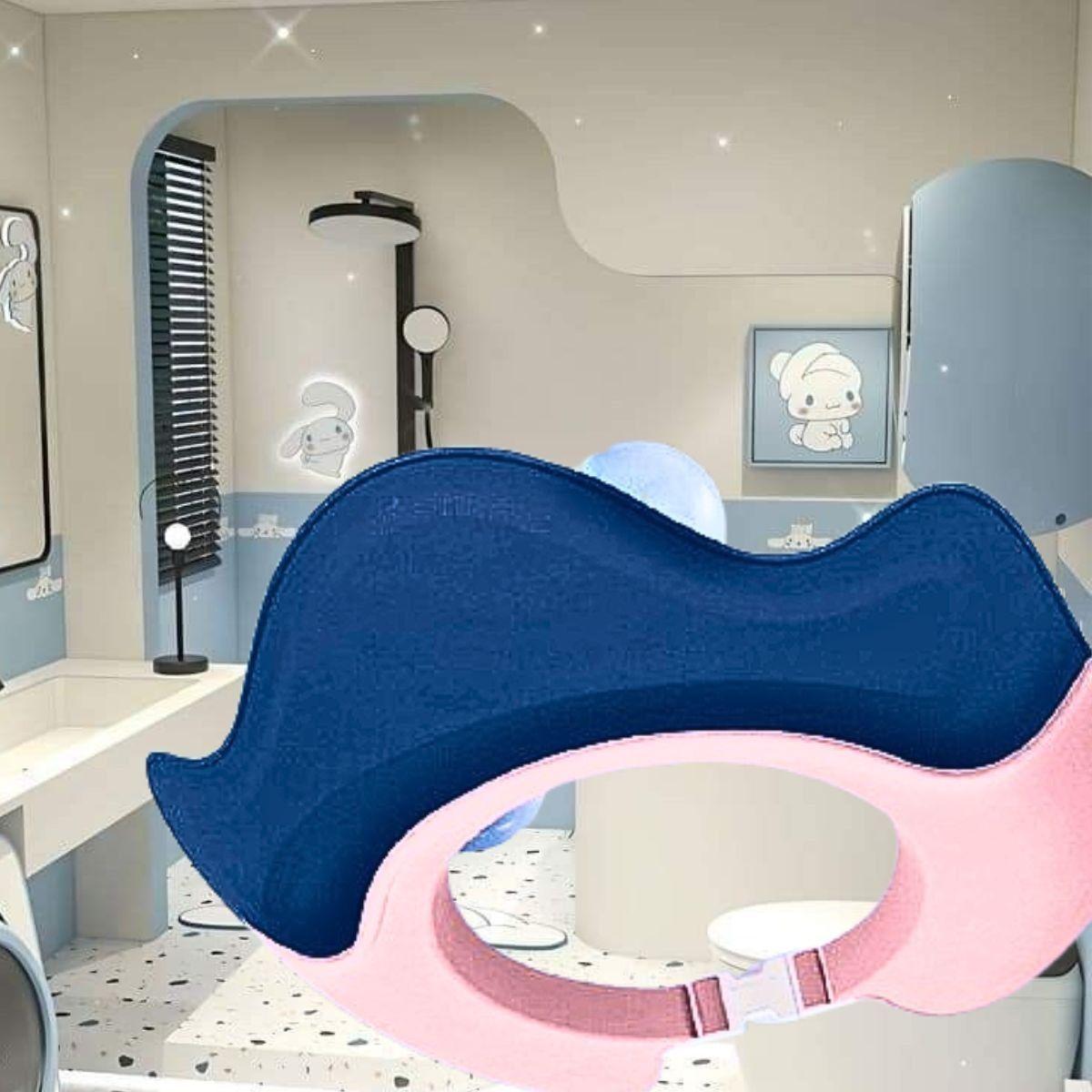 Set 4 Gorros Ducha Diseño Corona Proteccion Bebe Lau-2