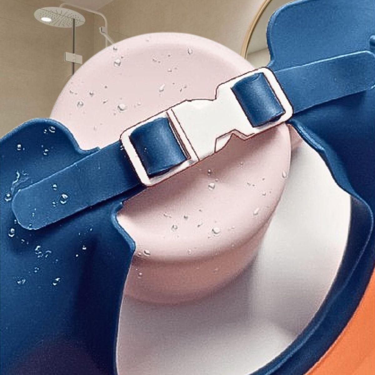 Set 4 Gorros Ducha Diseño Corona Proteccion Bebe Lau-3