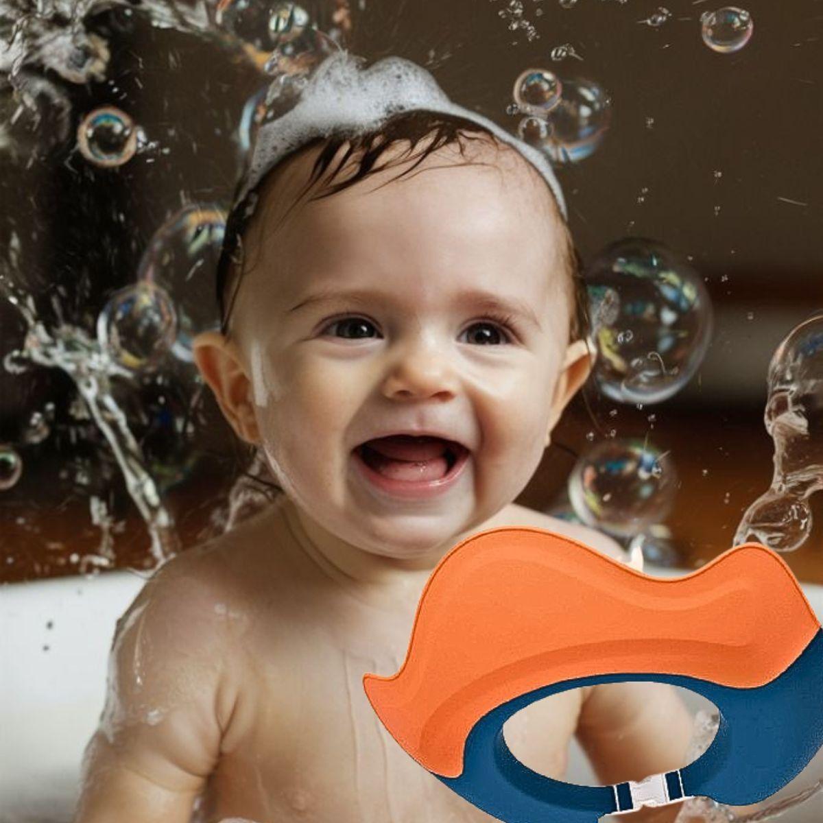 Set 4 Gorros Ducha Diseño Corona Proteccion Bebe Lau-6