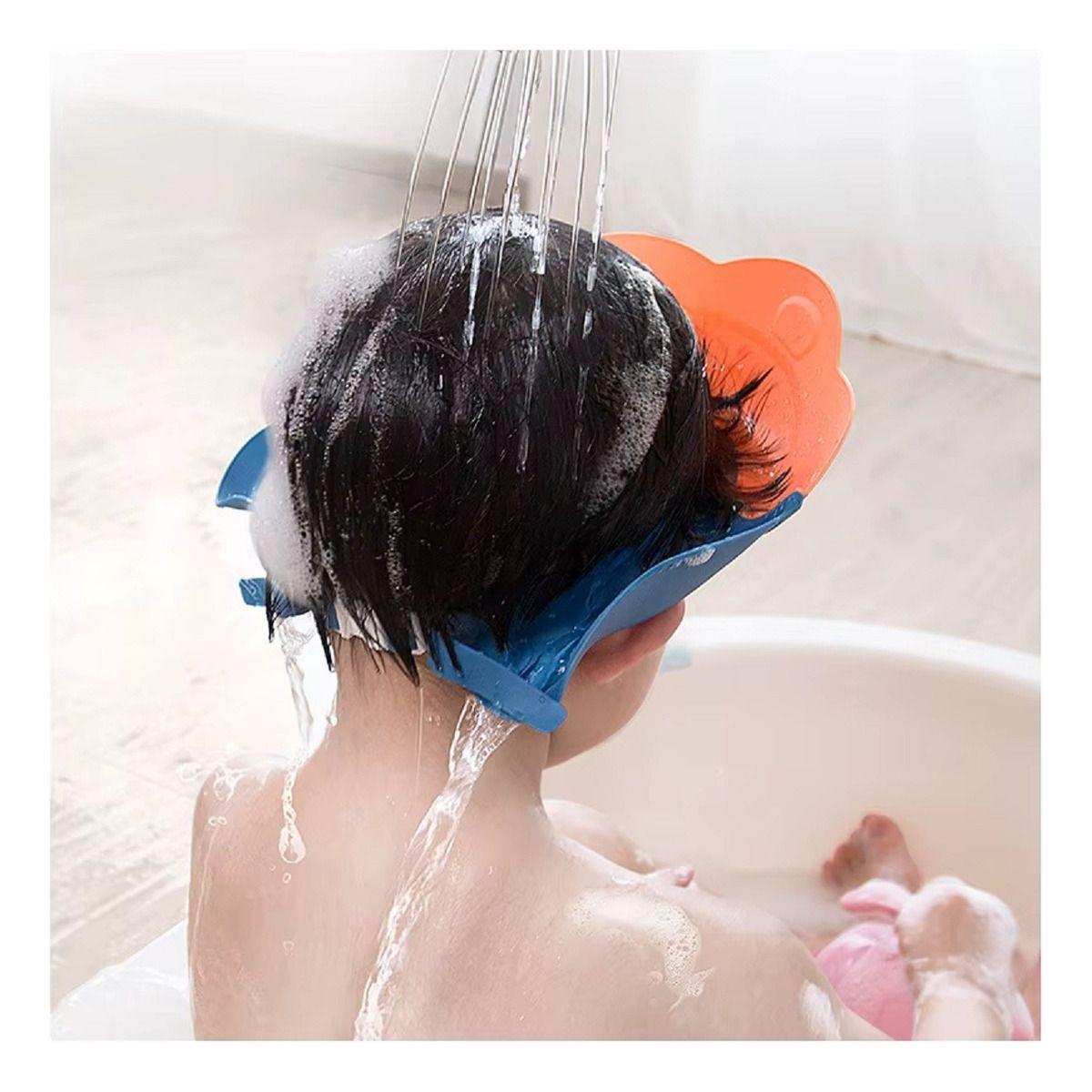 Set 4 Gorros Ducha Diseño Corona Proteccion Bebe Lau-8