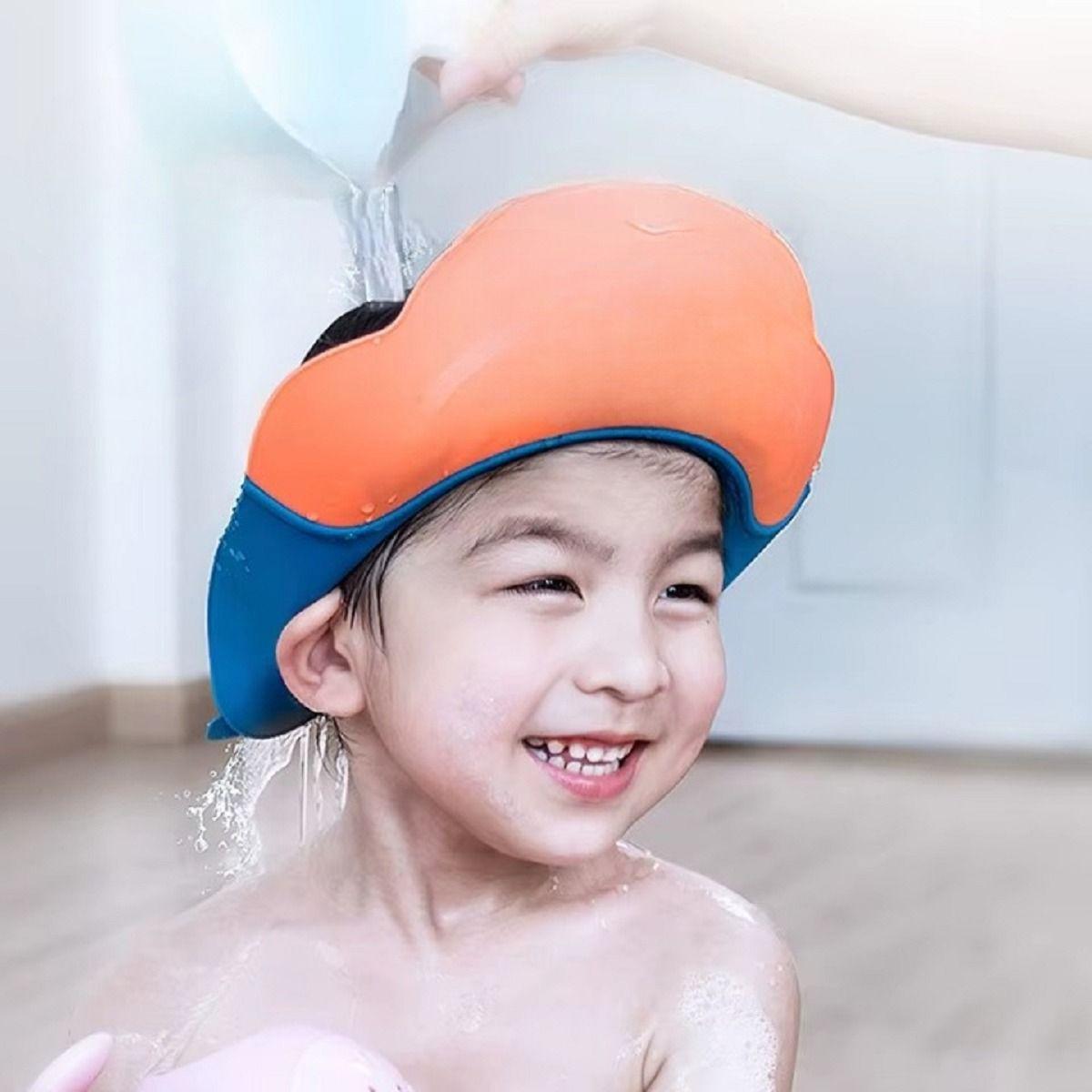 Set 4 Gorros Ducha Diseño Corona Proteccion Bebe Lau-9