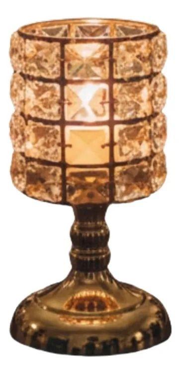 Portavela Elegante Adorno Centro Decorativo Mesa Hogar Jhn-0