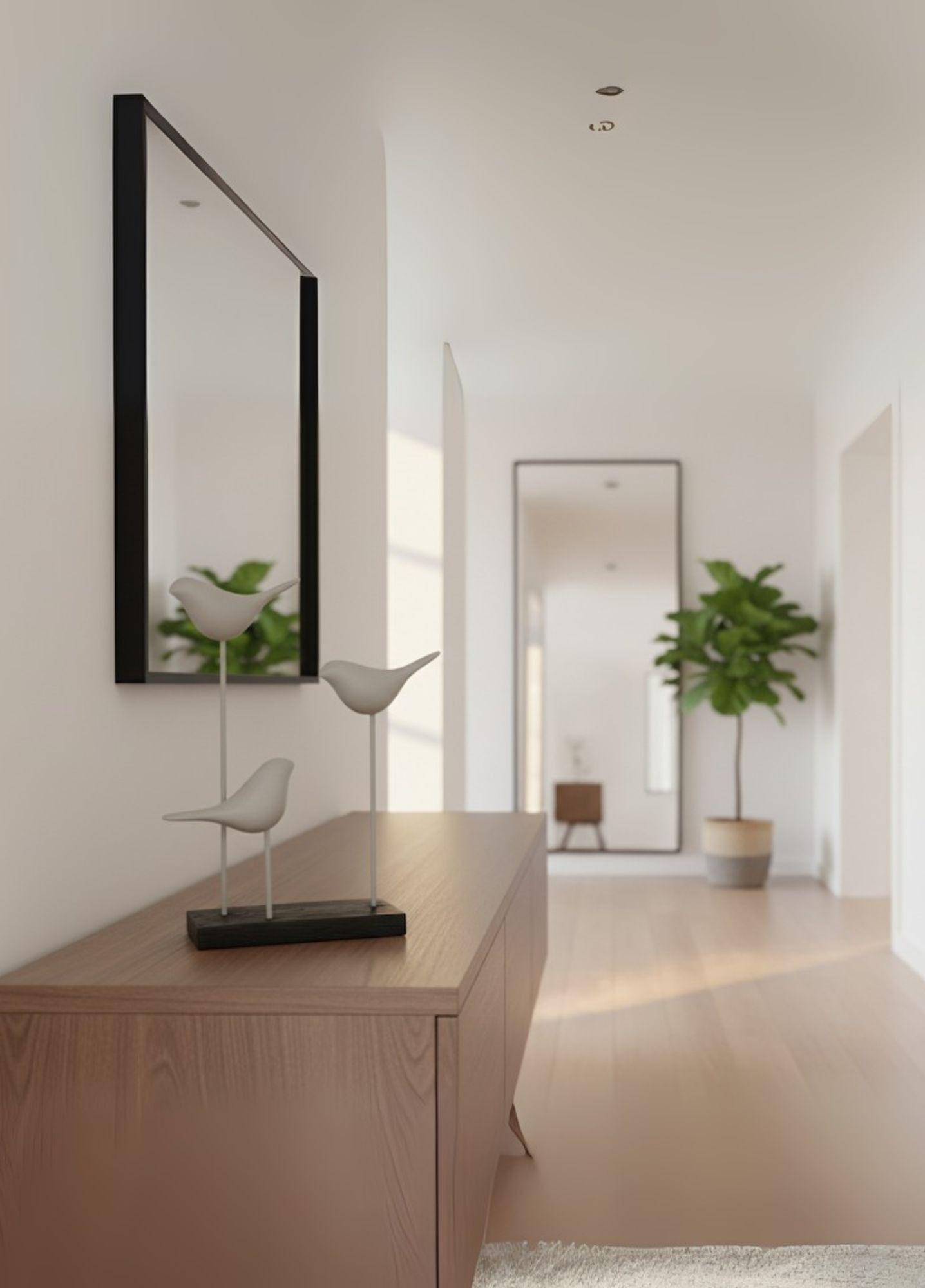 Figura Decorativa Aves Minimalista Naturaleza Hogar Jhn-5