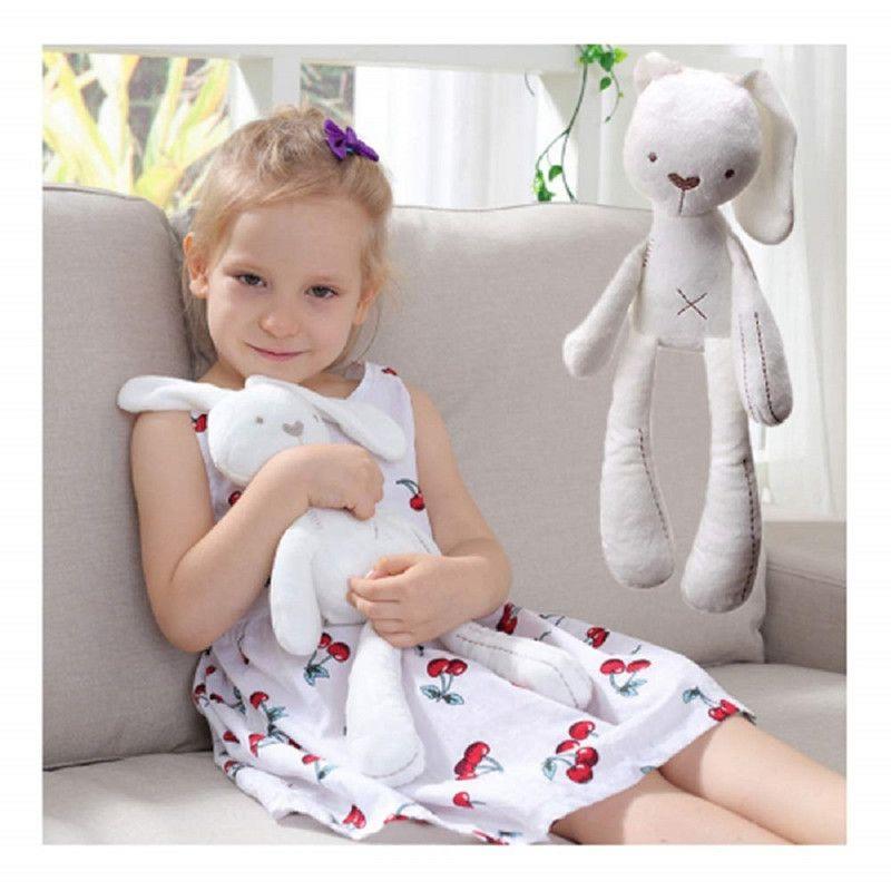 Set 2 Peluche Conejo Elefante Adorable Decoracion Niños Lau-2