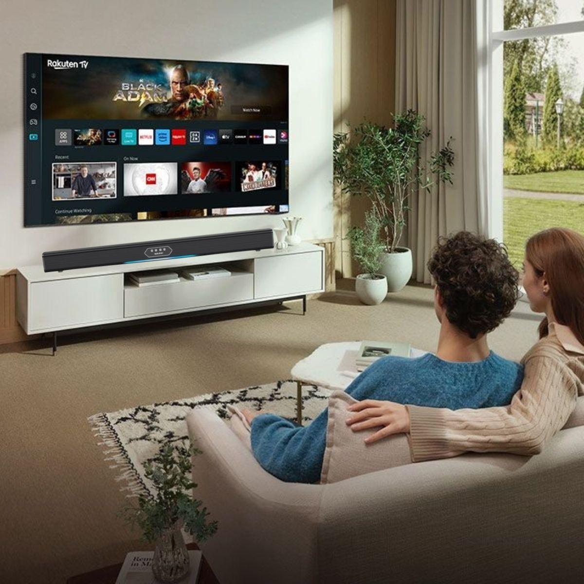 BARRA DE SONIDO ENVOLVENTE BLUETOOTH COMPACTO LAU-2