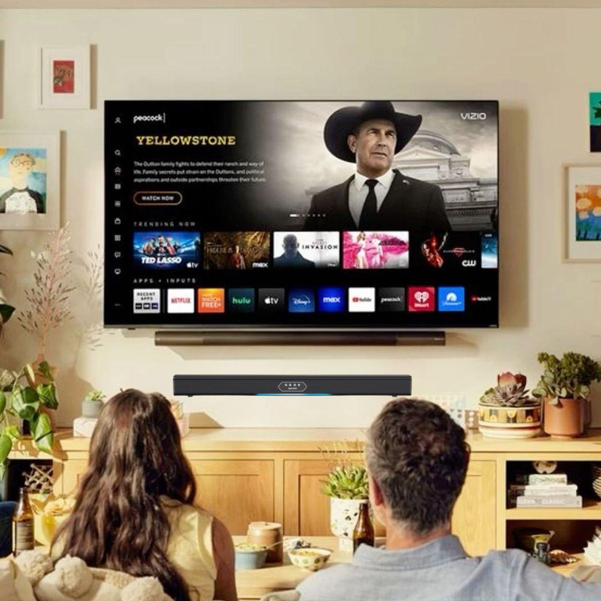 BARRA DE SONIDO ENVOLVENTE BLUETOOTH COMPACTO LAU-4