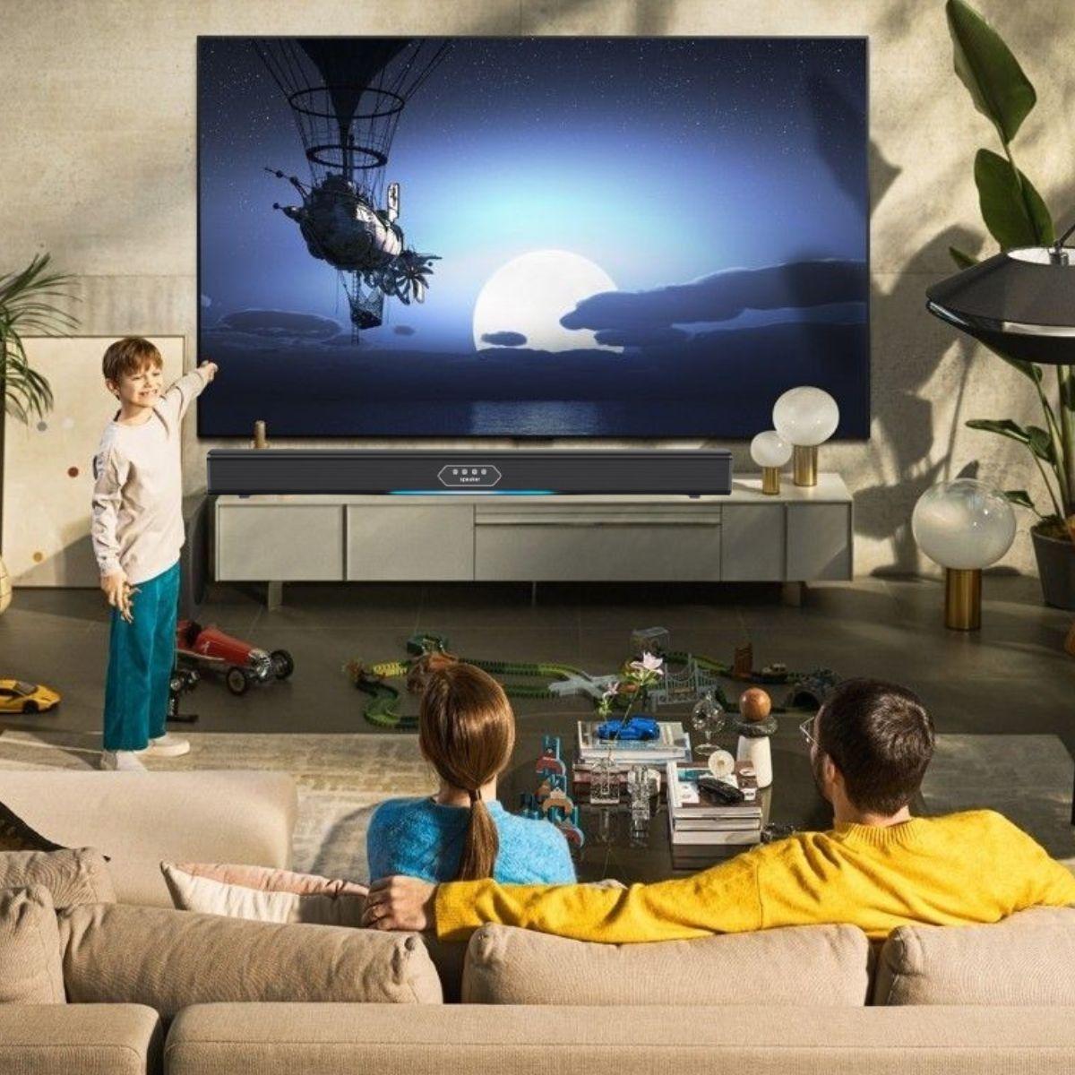 BARRA DE SONIDO ENVOLVENTE BLUETOOTH COMPACTO LAU-6