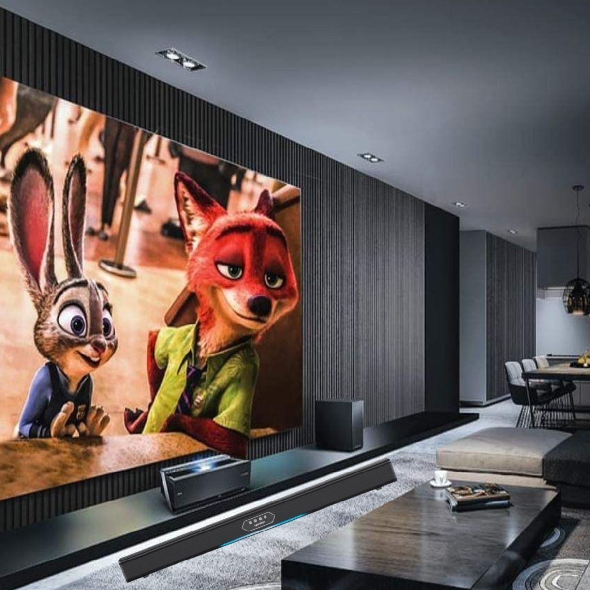 BARRA DE SONIDO ENVOLVENTE BLUETOOTH COMPACTO LAU-8