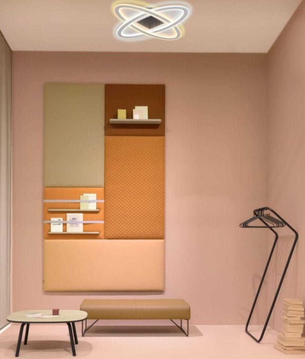 Lámpara Techo Decorativa LED Óvalos Efecto 3D Jhn-6