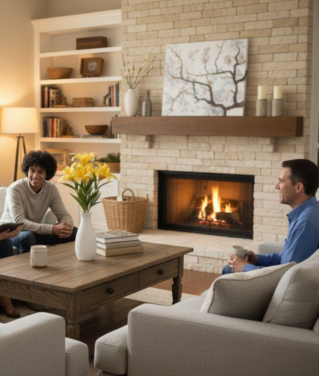 Set 2 Flores Artificiales Ramo Lirios Impacto Exótico Jhn-3