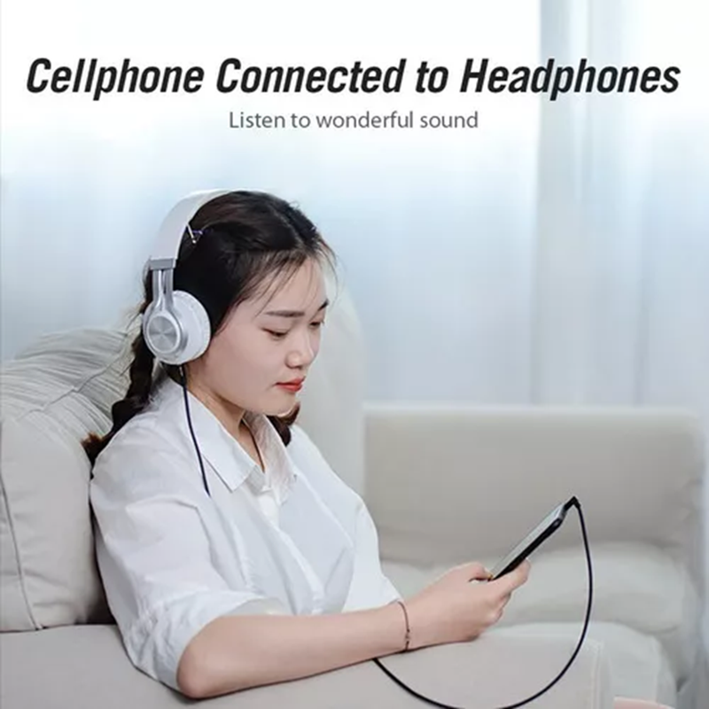 Set 8 Cable Auxiliar Audio Musica Telefonos Conector Lau-4