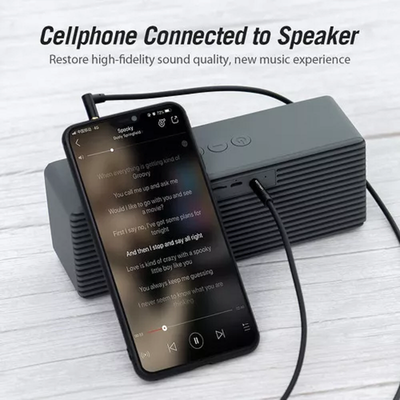 Set 8 Cable Auxiliar Audio Musica Telefonos Conector Lau-7