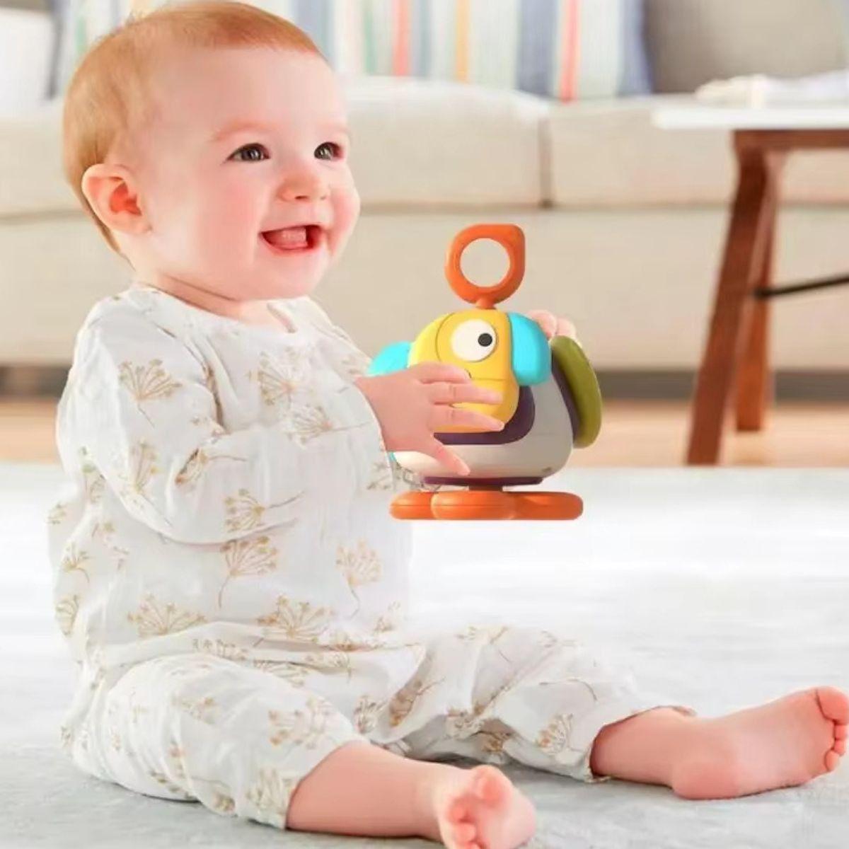 JUGUETE SENSORIAL MONTESSORI 2EN1 FORMA DE PELOTA BEBE LAU-4