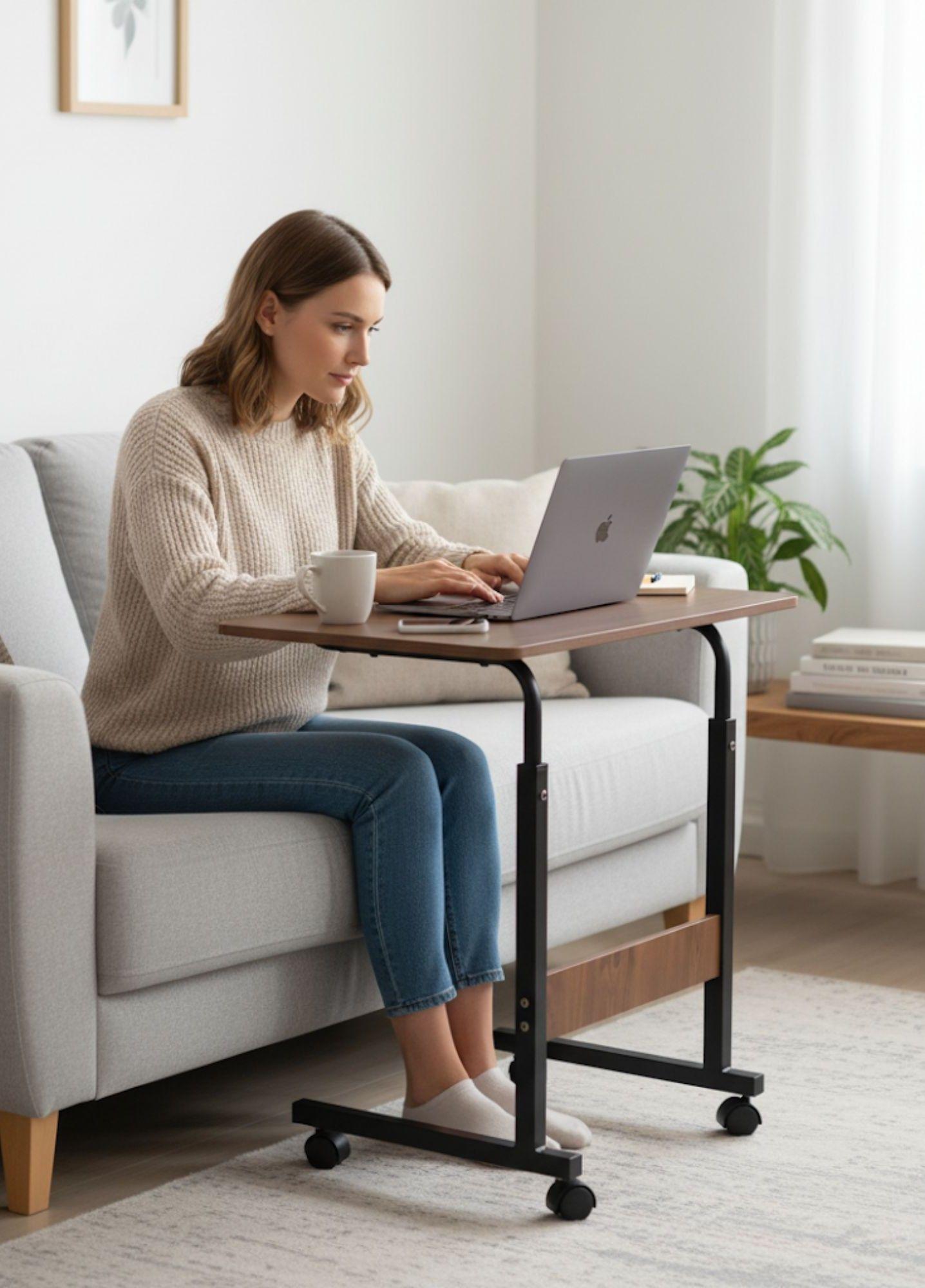 Mesa Centro Lateral Multifuncional Moderno Auxiliar Jhn-2