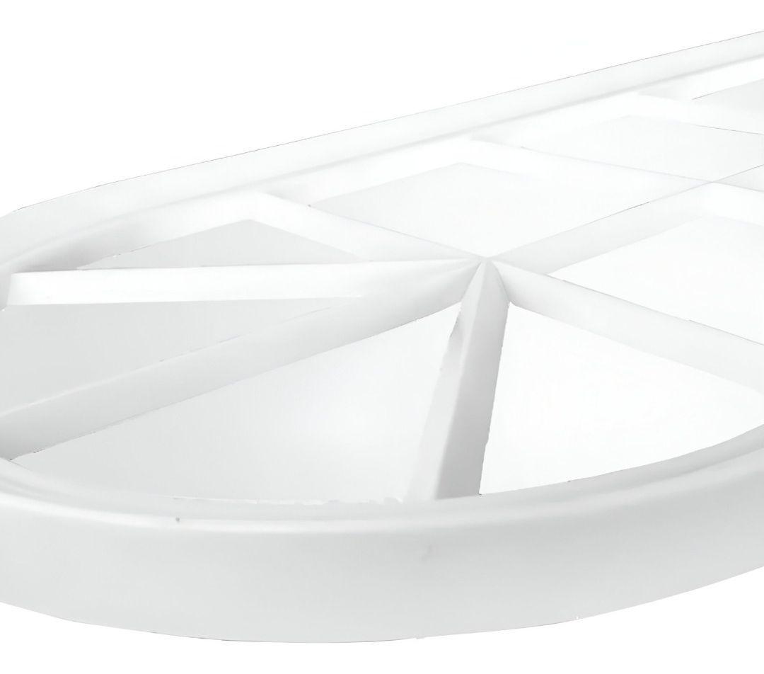 Espejo Pared Decorativo Blanco Ventana Catedral Vintage Jhn-2