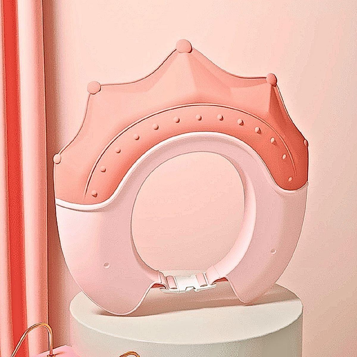 Set 4 Gorro Ducha Unisex Diseño Corona Baño Bebe Lau-4