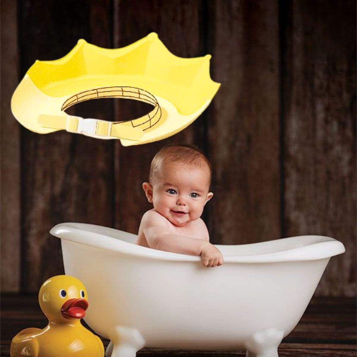 Set 4 Gorro Ducha Unisex Diseño Corona Baño Bebe Lau-7