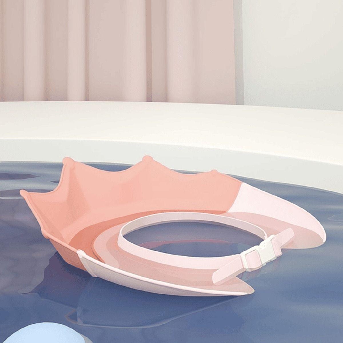 Set 4 Gorro Ducha Unisex Diseño Corona Baño Bebe Lau-8