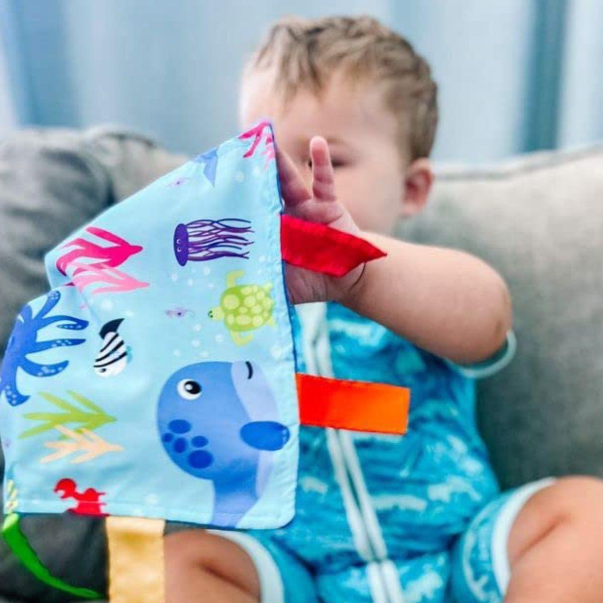 TUTO DE APEGO SENSORIAL MANTA FELPA SUAVE PARA BEBE LAU-9