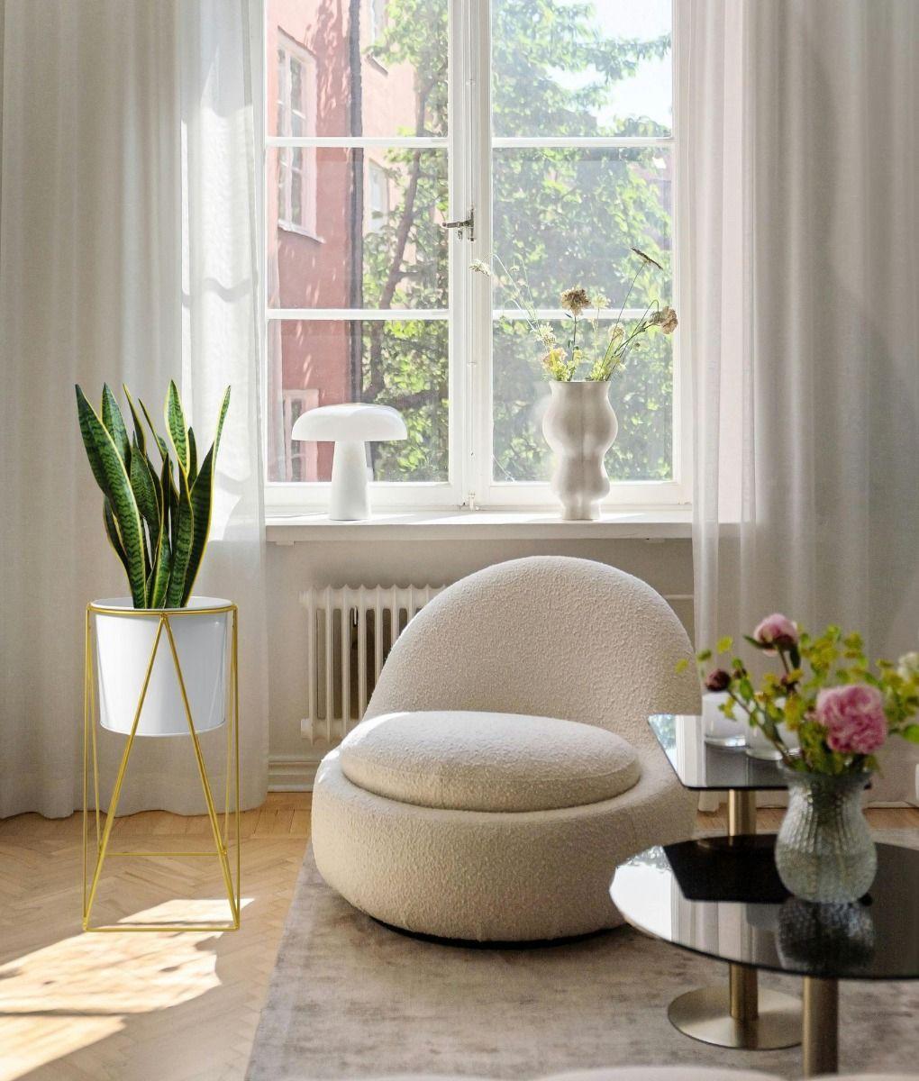 Porta Macetas Pie Hogar Elegante Nórdico Soporte Jhn-7