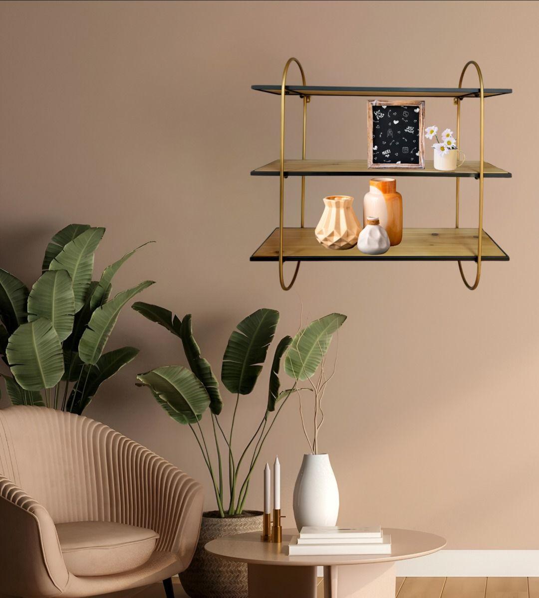 Estante Pared Flotante Decorativo Colgante Exhibición Jhn-8
