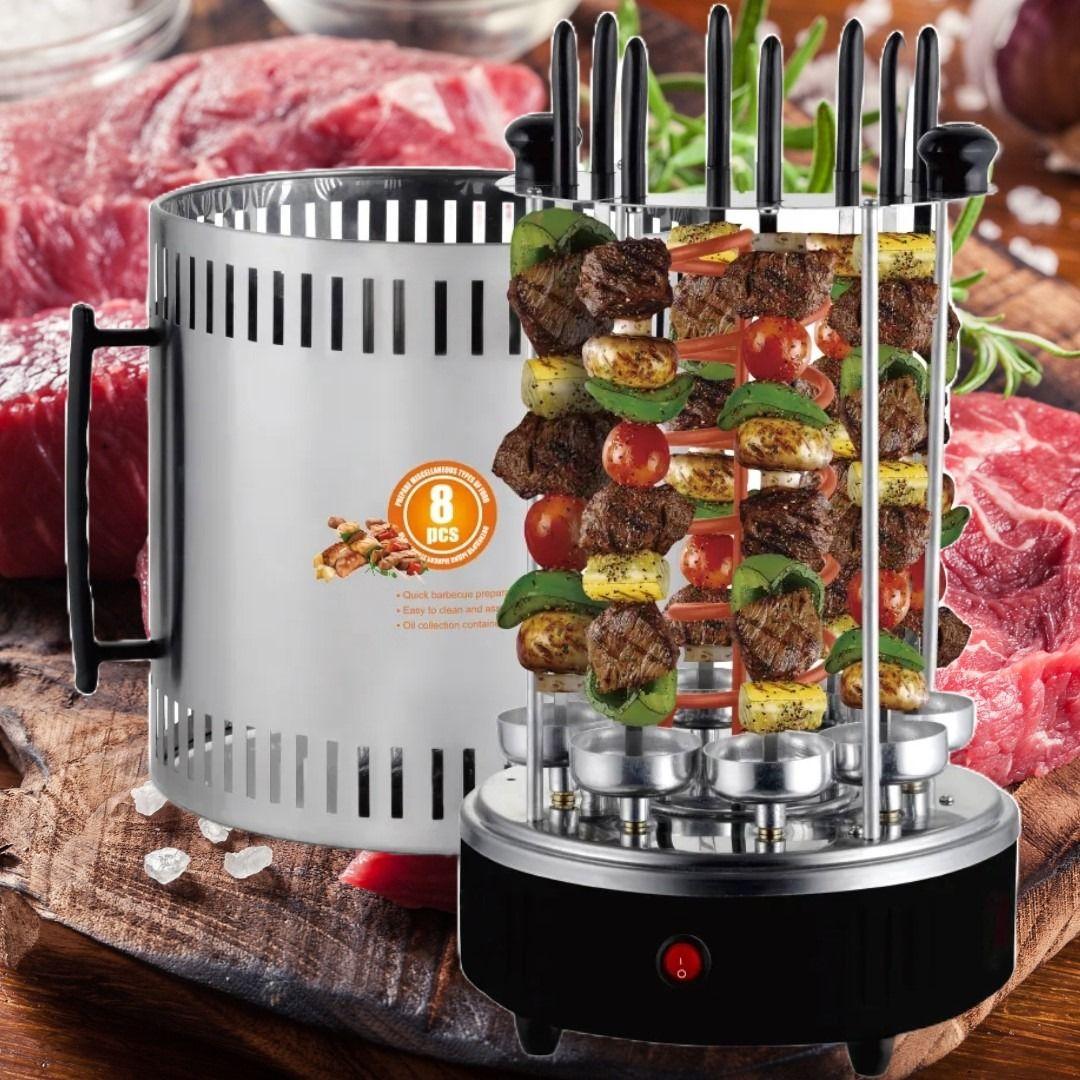 Horno Giratorio 8 Pza Vertical Encimera Asadora Shawarma Lau-4