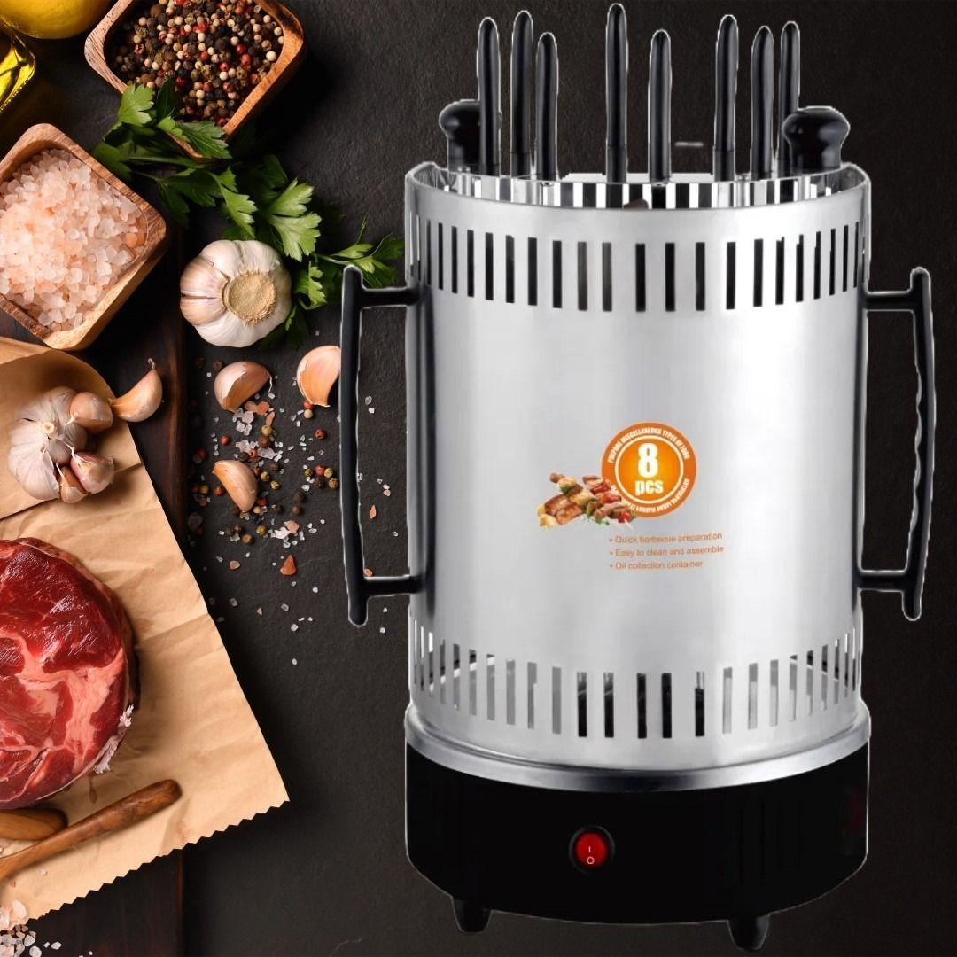 Horno Giratorio 8 Pza Vertical Encimera Asadora Shawarma Lau-6