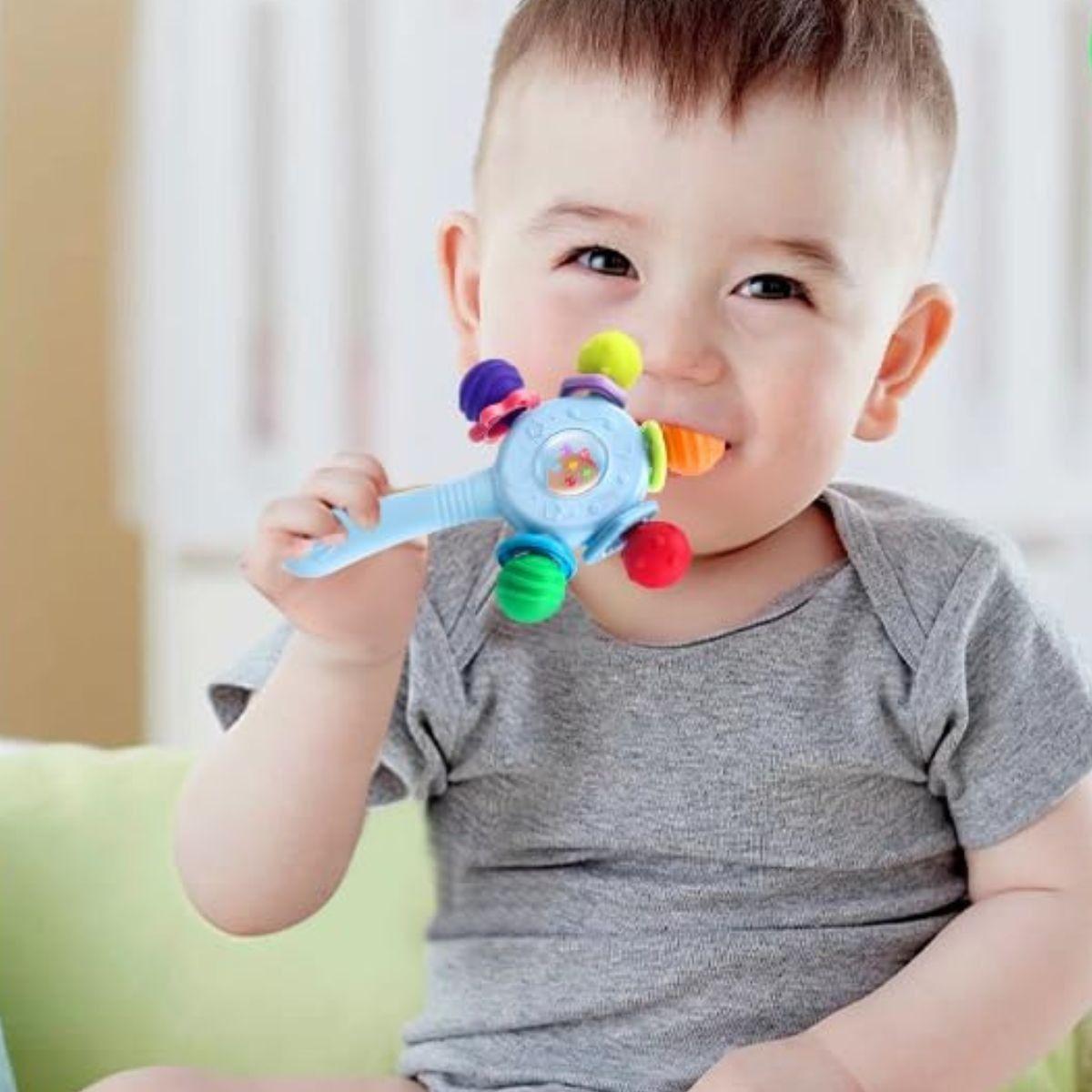 SET 2 SONAJEROS JUGUETE 2EN1 ESTIMULA SENSORIAL BEBE LAU-5