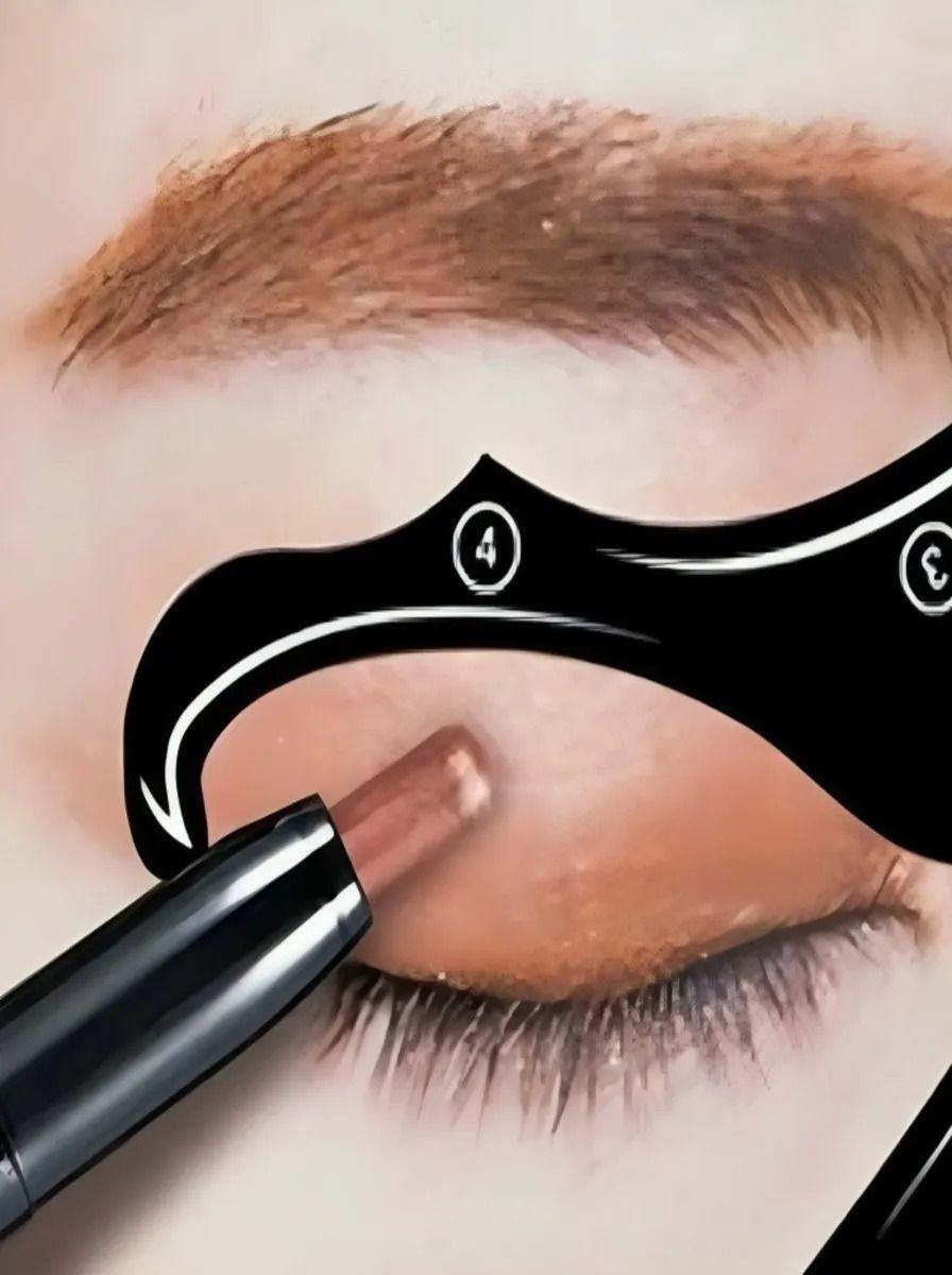 2 Paq Plantilla Gato Delineador Ojos Maquillaje Lau-8