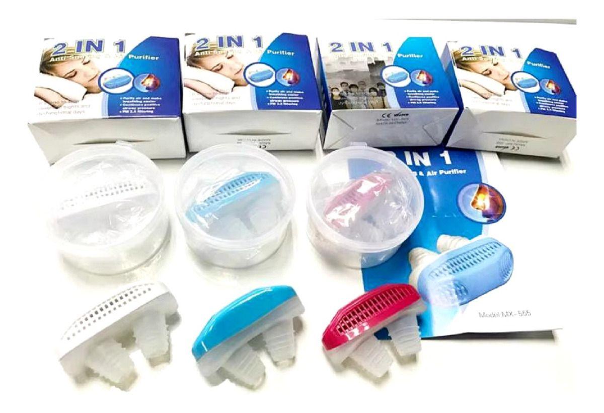 Set 6 Dispositivo Antirronquido 2 en 1 Nasal Purificador Lau-5