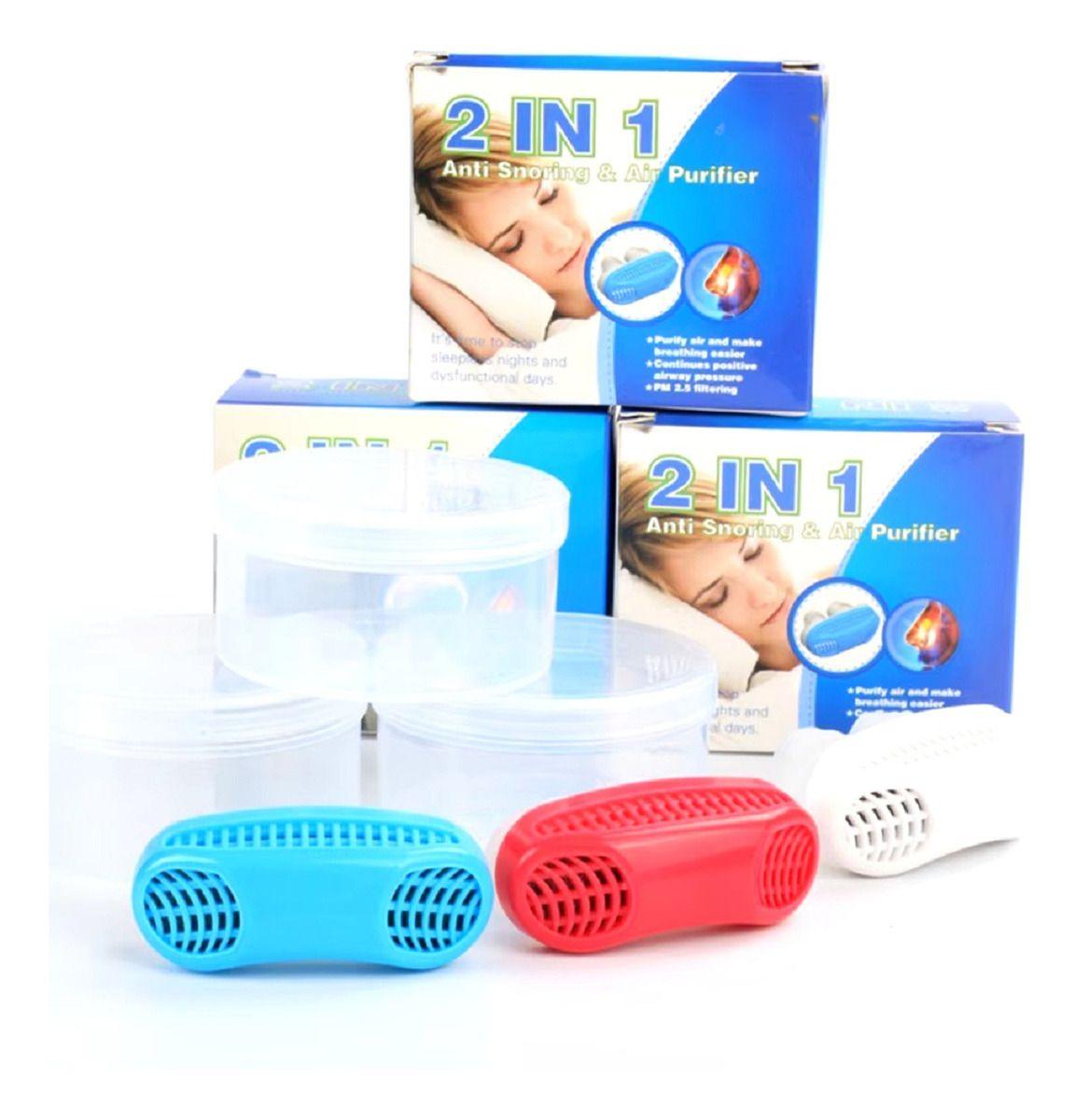 Set 6 Dispositivo Antirronquido 2 en 1 Nasal Purificador Lau-6