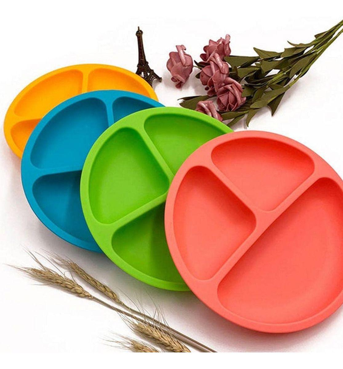 SET ALIMENTACION PLATO+CUCHARA TENEDOR SILICONA LAU-8