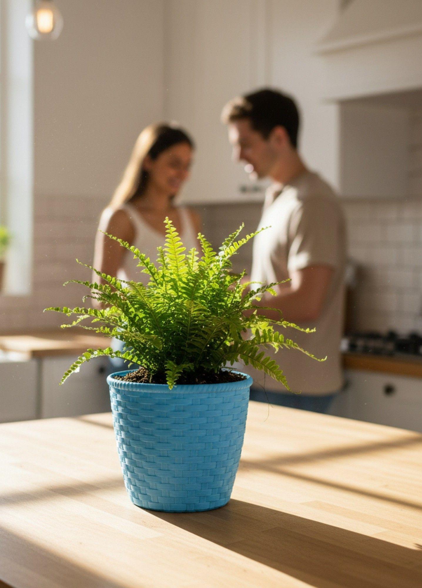 Set 2 Macetero Decorativo Diseño Trenzado Contenedor Jhn-5