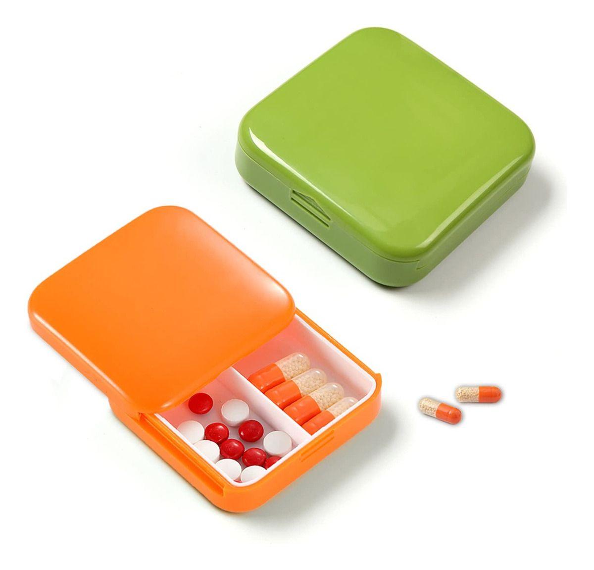 SET 5 PASTILLEROS MINI MEDICINA TABLETAS COMPRIMIDOS LAU-9