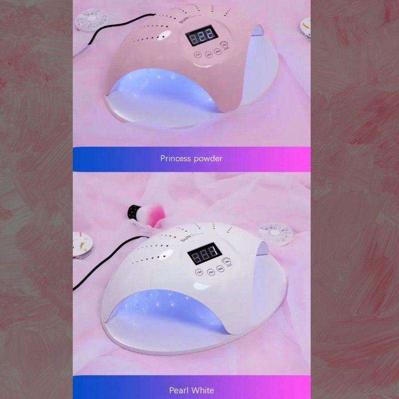 Lampara Uv LED Secado Doble Manicura Gel 48W Lau-6